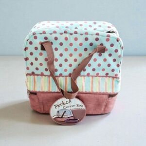 Deluxe Insulated Potluck Carrier Bag With Ceramic Dish New With Tag.